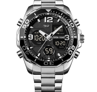 Southeast Asian Spiral Stainless Steel Young Men's Watch