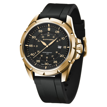 Youth Student Quartz Exam Watch Men's Silicone Waterproof 520 Gift For Boyfriend