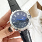 Fashion Casual Card Three-pin With Calendar Business Quartz Watch