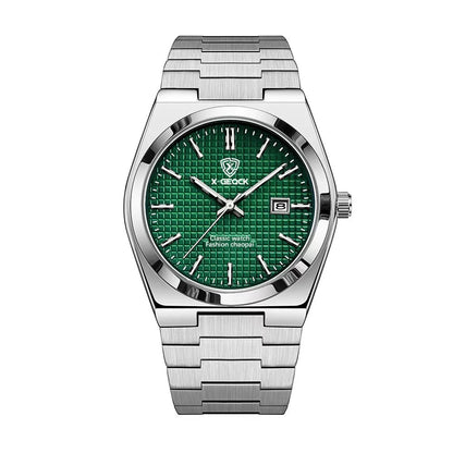 Butterfly Clasp Men's Quartz Swiss Watch