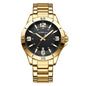 Waterproof Digital Quartz Watch With A Steel Band