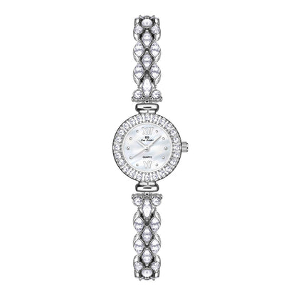 Baita Starry Horse Eye Zircon Light Luxury Exquisite Mermaid Watch