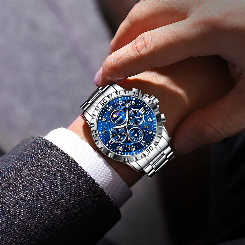 Men's Business Non-mechanical Luminous Waterproof Quartz Fashion Watch