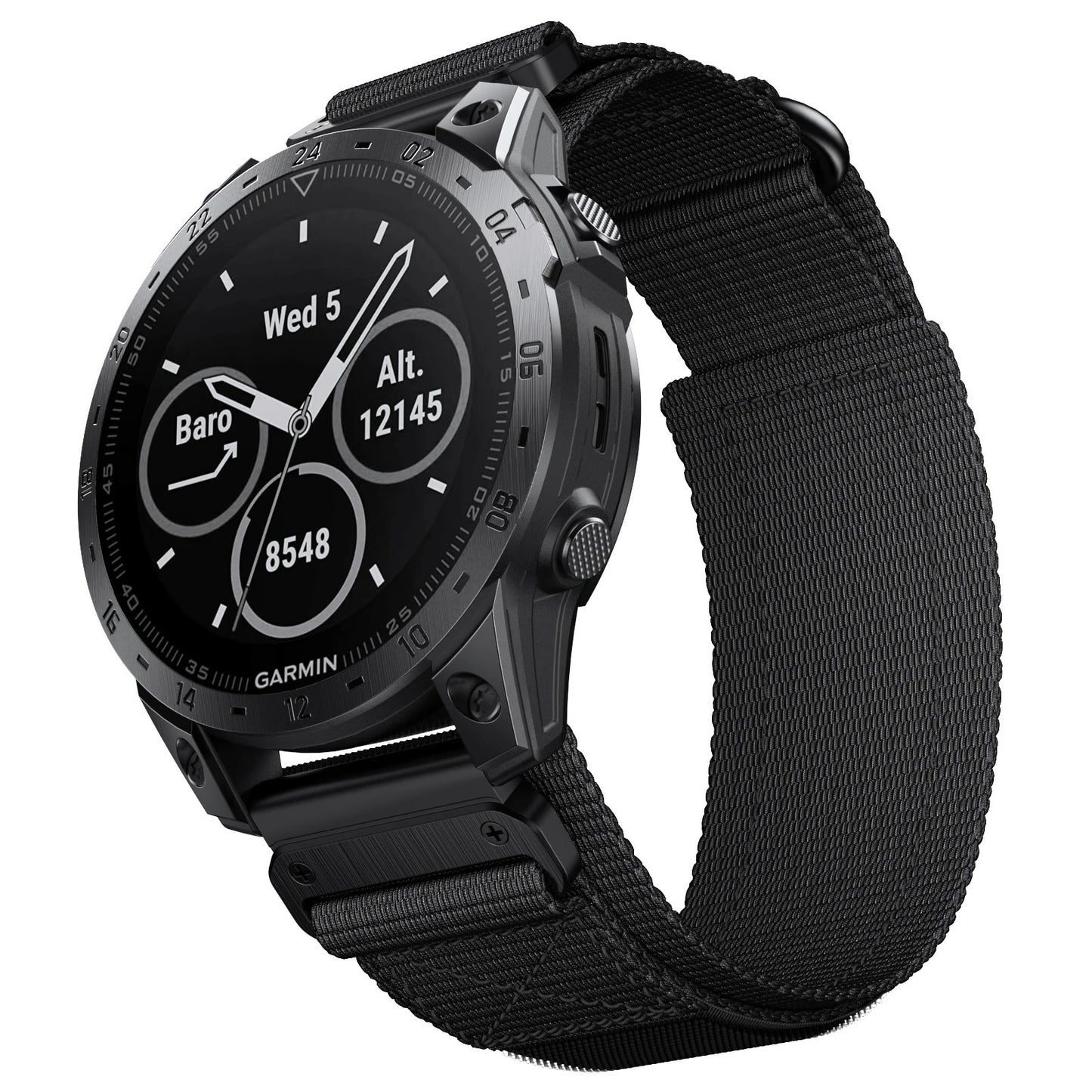 Iron Single Buckle Velcro Strap Wristband