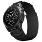 Iron Single Buckle Velcro Strap Wristband