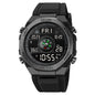 Electronic Watch Men's Compass Student Outdoor Sports Trend Luminous Alarm Clock
