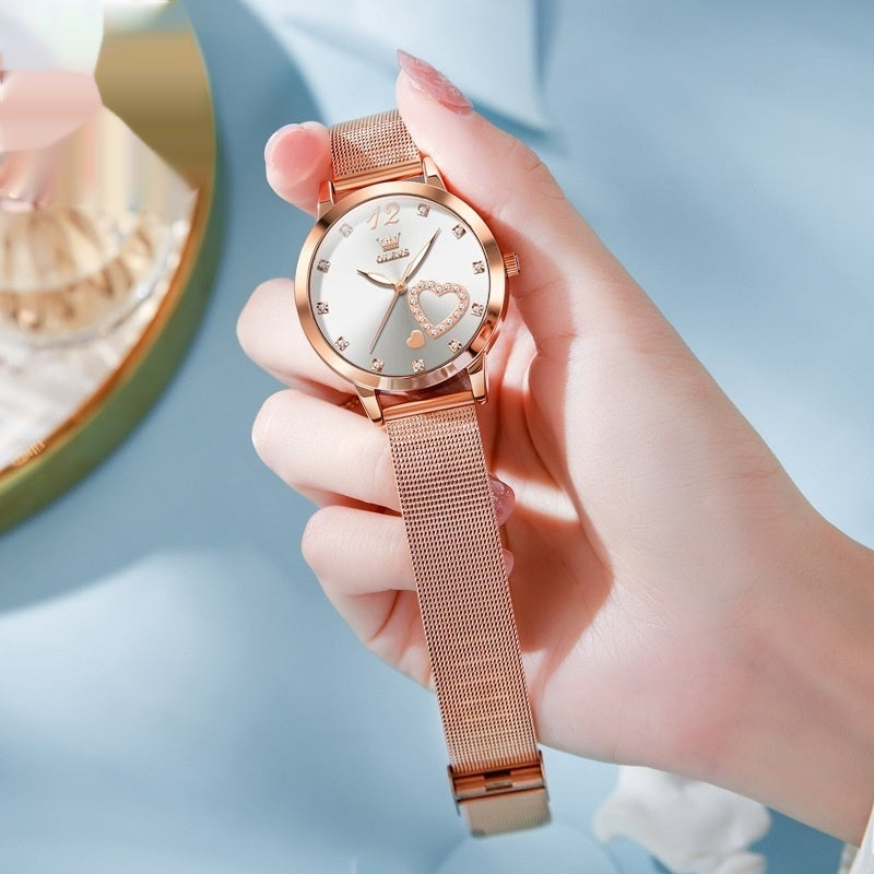 Fashion Personalized Mesh Strap Women's Watch