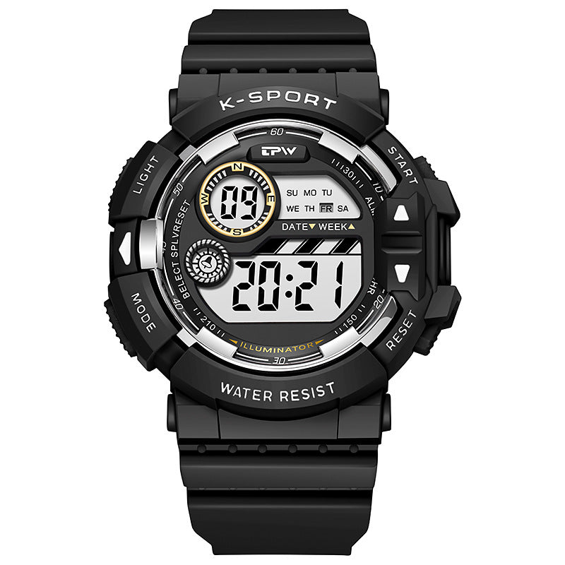 Luminous Multifunctional Student Sports Waterproof Children's Electronic Watch