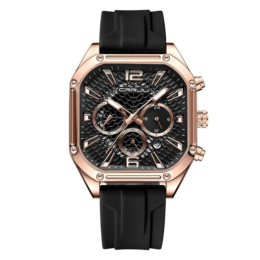 Couples Waterproof Calendar Multifunction Watch
