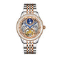 Business Leisure Waterproof Watch With Steel Strap