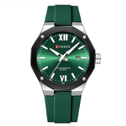 Large-dial Calendar Mens And Couples Watches, Sporty