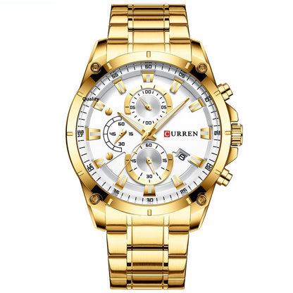 Fashionable Mens Waterproof Business Watch