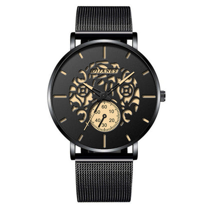 Men's Stainless Steel Watch Men's Business Belt