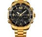 Southeast Asian Spiral Stainless Steel Young Men's Watch