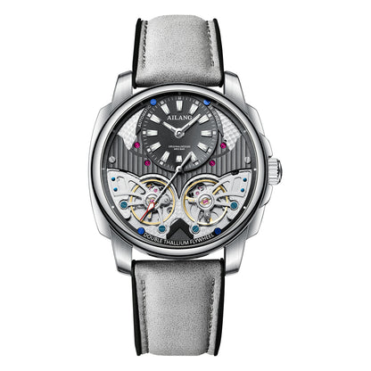 Automatic Mechanical Double Tourbillon Men's Watch