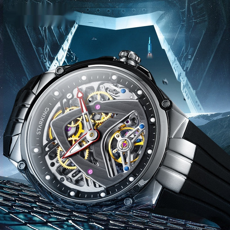Automatic Mechanical High-end Single Display Watrproof Watch