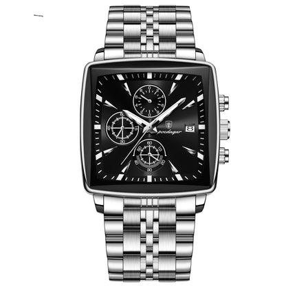 Men's Multi-functional Business Waterproof Fashion Watch