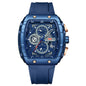 Multifunctional Business Waterproof Calendar Wine Barrel Non-automatic Mechanical Watch