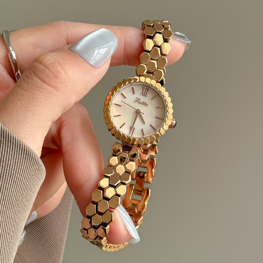 Fashion Quartz Rose Gold Small Watch