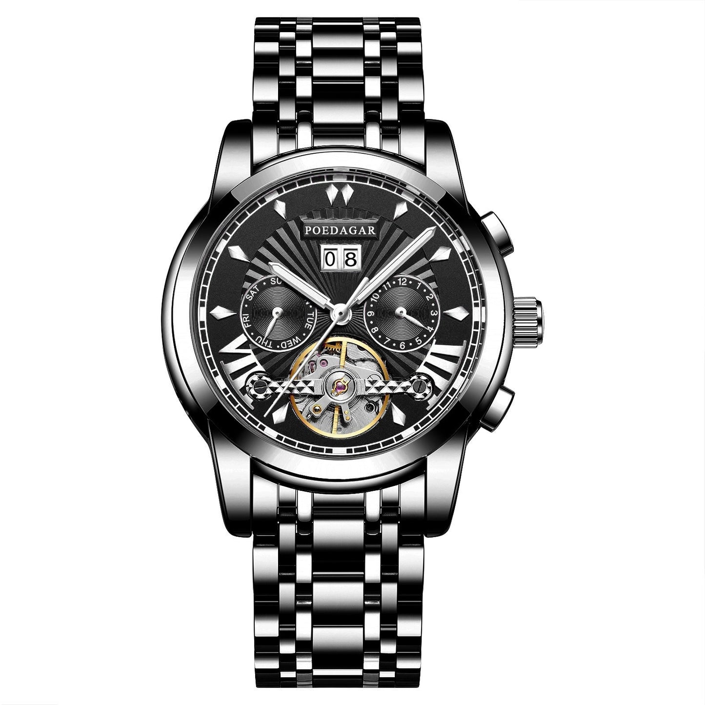 Waterproof Multifunctional Men's Automatic Mechanical Watch