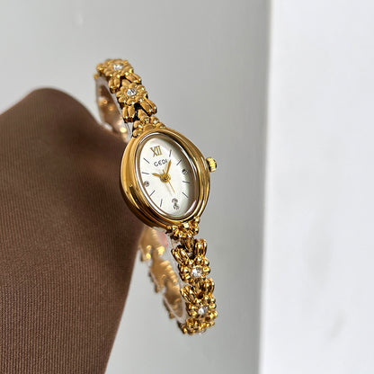 Women's Light Luxury Retro Fashion Exquisite Compact Watch