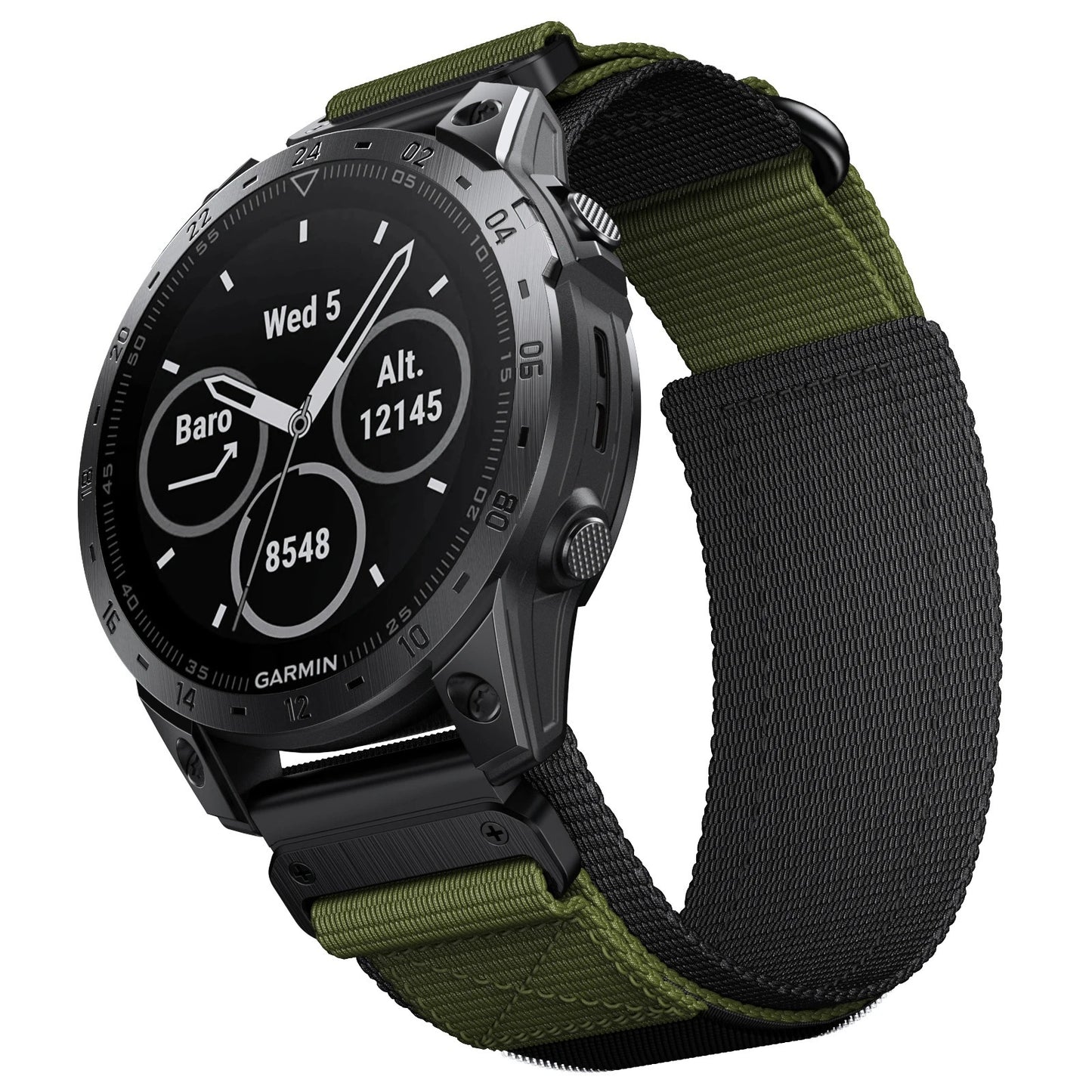 Iron Single Buckle Velcro Strap Wristband