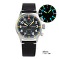 Prodigal Retro Waterproof Stainless Steel Luminous Multifunction Quartz Watch