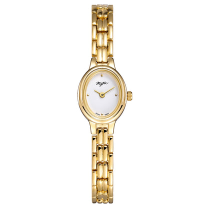 Exquisite Oval Mini Women's Vintage Waterproof Quartz Watch