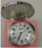 Glossy Pocket Vintage Quartz Flip Pocket Watch
