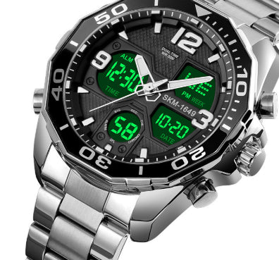 Southeast Asian Spiral Stainless Steel Young Men's Watch