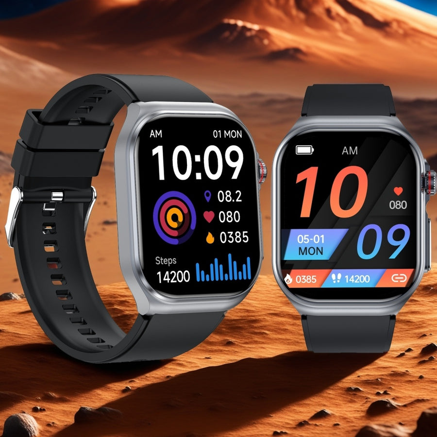 2025 New Smartwatch - Fitness Tracker And Health Tracker, Heart Rate&blood Pressure Monitoring, Sleep Tracking, Step Counter, Waterproof Smartwatch Compatible With IPhone&Android Phones