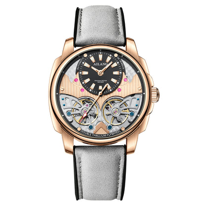 Automatic Mechanical Double Tourbillon Men's Watch