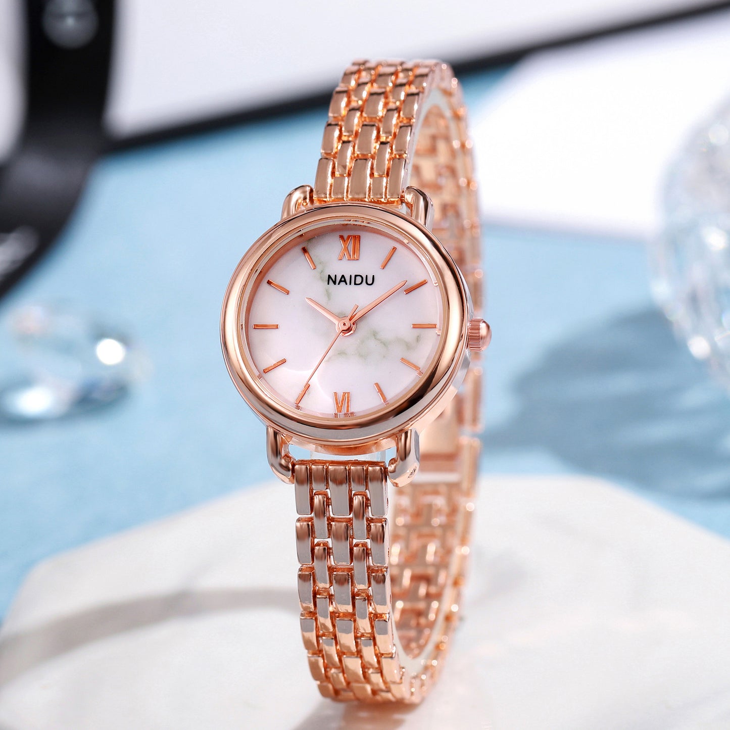 Rare Women's Steel-band Waterproof Watch
