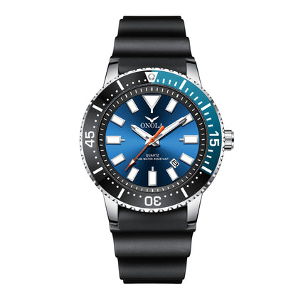 Business Casual Men's Watch Waterproof Tape Quartz Watch