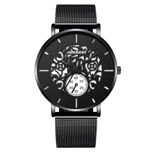 Men's Stainless Steel Watch Men's Business Belt
