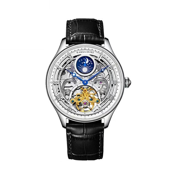 Business Leisure Waterproof Watch With Steel Strap