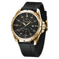 Youth Student Quartz Exam Watch Men's Silicone Waterproof 520 Gift For Boyfriend