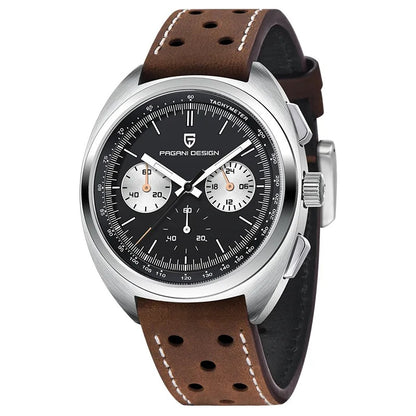 Men's Multifunctional Timing Luminous Quartz Watch