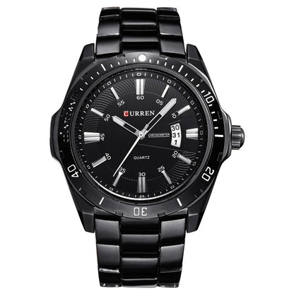 Mens Waterproof Calendar Fashion Quartz Mens Watch