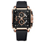 Simple Business Tape Mens Calendar Watch