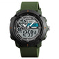 Waterproof Double Display Watch Outdoor Sports Student Double Time Calendar Chronograph Electronic Watch