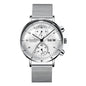 Fully Automatic Mechanical Watch Multifunctional Business Simple Luminous Waterproof
