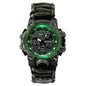 Men's Electronic Watch Multi-function Lifeline Whistle