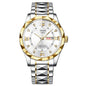 Dual-calendar Mens Quartz Casual Watch