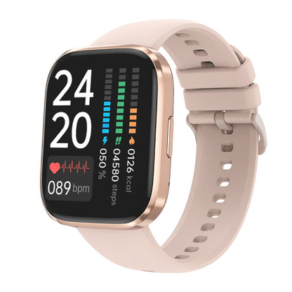 Bluetooth Calling Heart Rate Blood Oxygen Quick Reply Waterproof Sports Watch