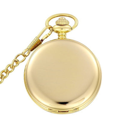 Glossy Pocket Vintage Quartz Flip Pocket Watch
