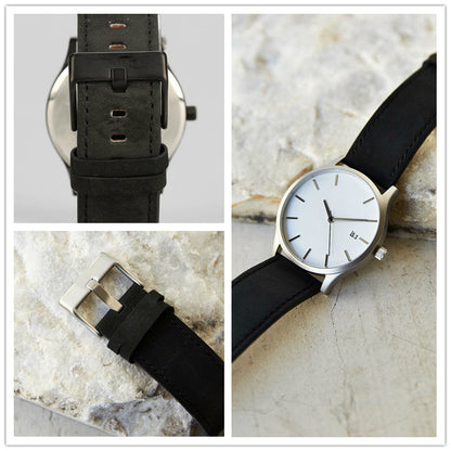 Simple Large Dial Men's Casual Watch Business