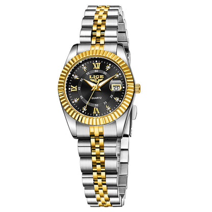 Waterproof Leisure Couple Niche New Quartz Watch