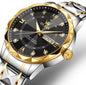 OLEVS Brand 2025 New Men's Luminous Waterproof Business Quartz Watch