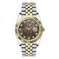 Women's Simple Elegant Solid Steel Belt Calendar Watch